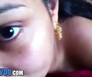 Hot blowjob from a desi..