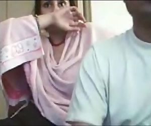 Indian Couple on Webcam..