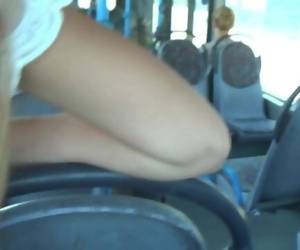 Risky Public Sex In Bus..